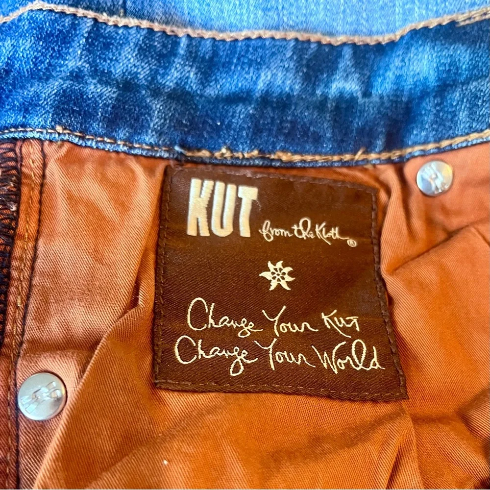 Kut from the Kloth Women's Blue Connie Ankle Skinny Jeans - Picture 2 of 8